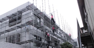仮設足場工事